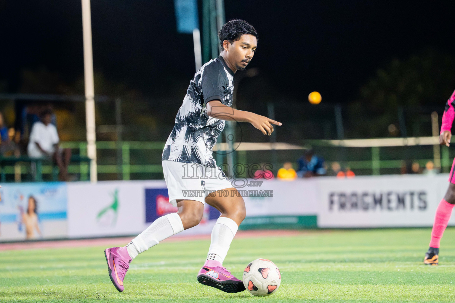 BG SC VS Goalhians in Day 3 - Fonadhoo Youth Futsal Challenge 2025 held in Fonadhoo Futsal Stadium, L. Fonadhoo, Maldives on Tuesdat, 28th October 2025 Photos: Arif Rasheed / images.mv
