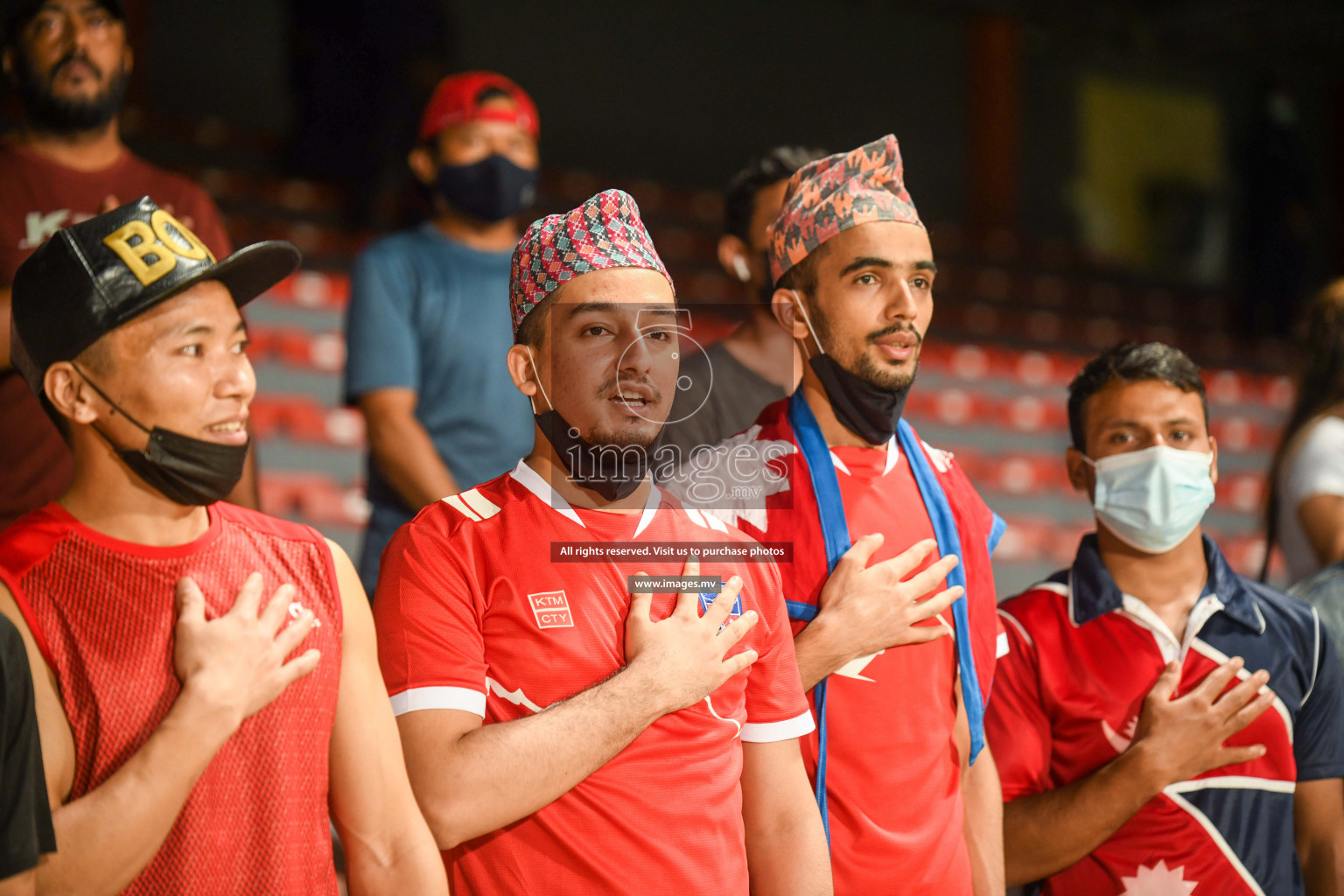 Nepal vs Sri Lanka in SAFF Championship 2021 held on 4th October 2021 in Galolhu National Stadium, Male', Maldives