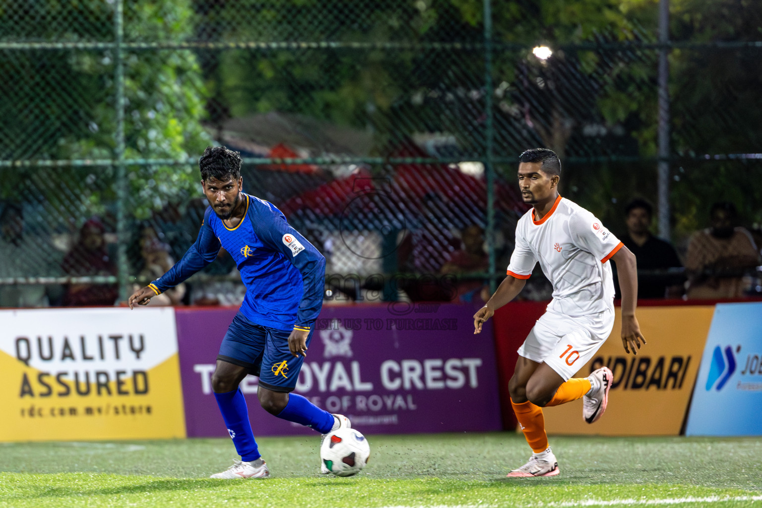 Customs RC vs Dhiraagu in Club Maldives Cup 2024 held in Rehendi Futsal Ground, Hulhumale', Maldives on Saturday, 28th September 2024. Photos: Ismail Thoriq / images.mv