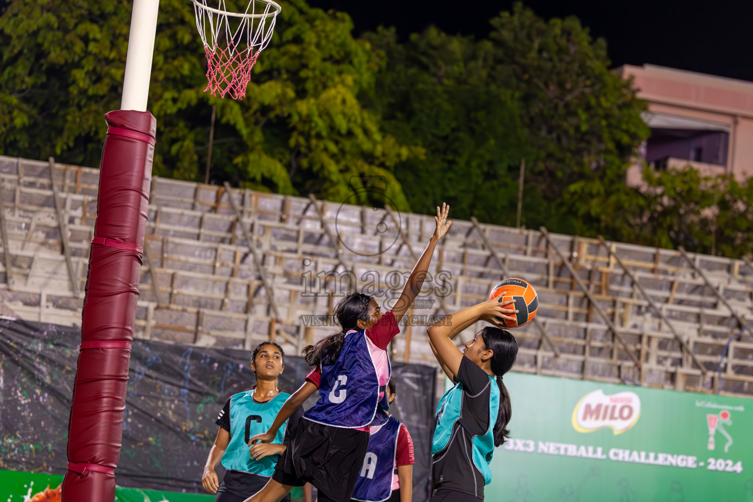 Day 1 of MILO 3x3 Netball Challenge 2024 was held in Ekuveni Netball Court at Male', Maldives on Thursday, 14th March 2024.
Photos: Ismail Thoriq / images.mv