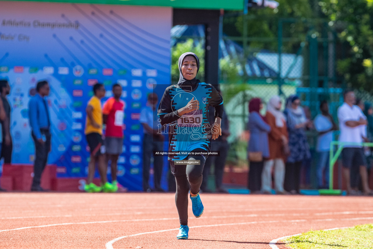 Day 2 of Inter-School Athletics Championship held in Male', Maldives on 25th May 2022. Photos by: Maanish / images.mv