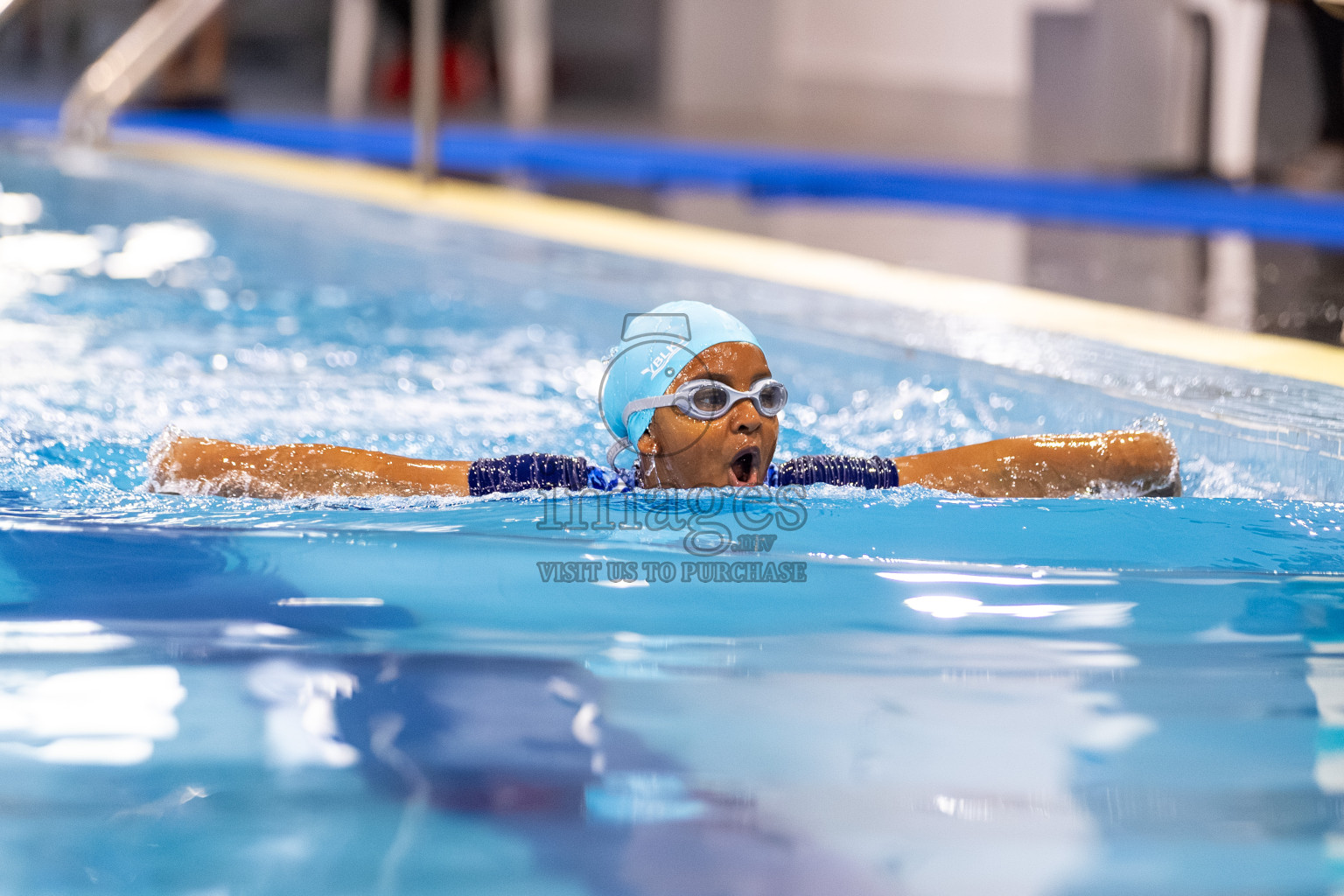 Day 3 of BML 6th National Kids Swimming Kids Festival 2025 held in Hulhumale', Maldives on Wednesday, 5th November 2024. 
Photos: Hassan Simah / images.mv