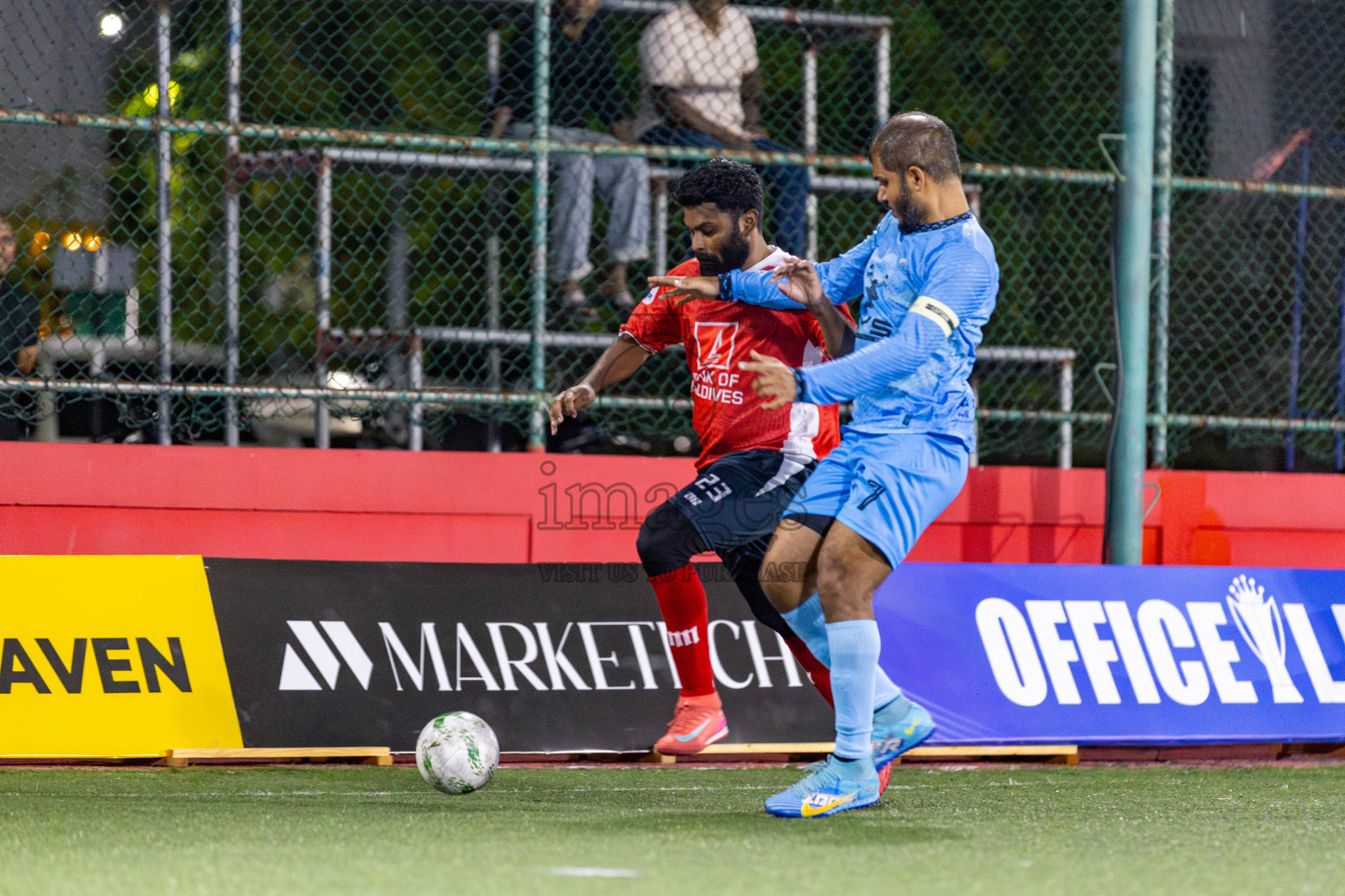 BML vs Antrac in Day 11 of Office League 2025 was held on Saturday, 26th April 2025 in Hulhumale', Maldives. 
Photos: Hassan Simah / images.mv