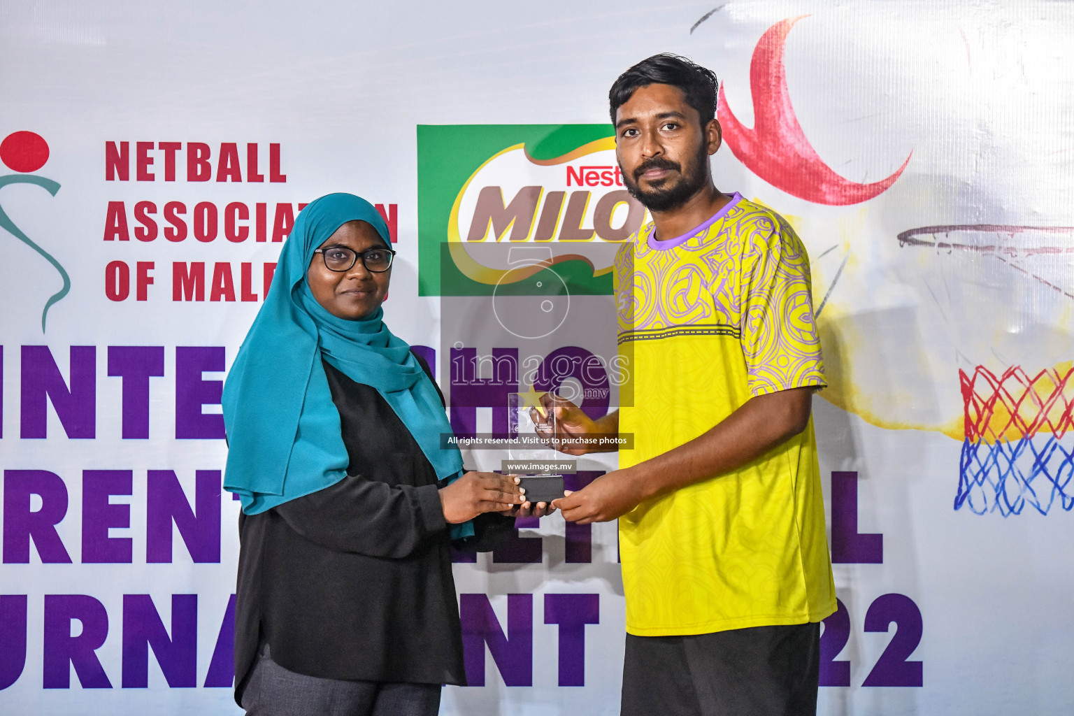 Final of Inter-School Parents Netball Tournament was held in Male', Maldives on 4th December 2022. Photos: Nausham Waheed / images.mv