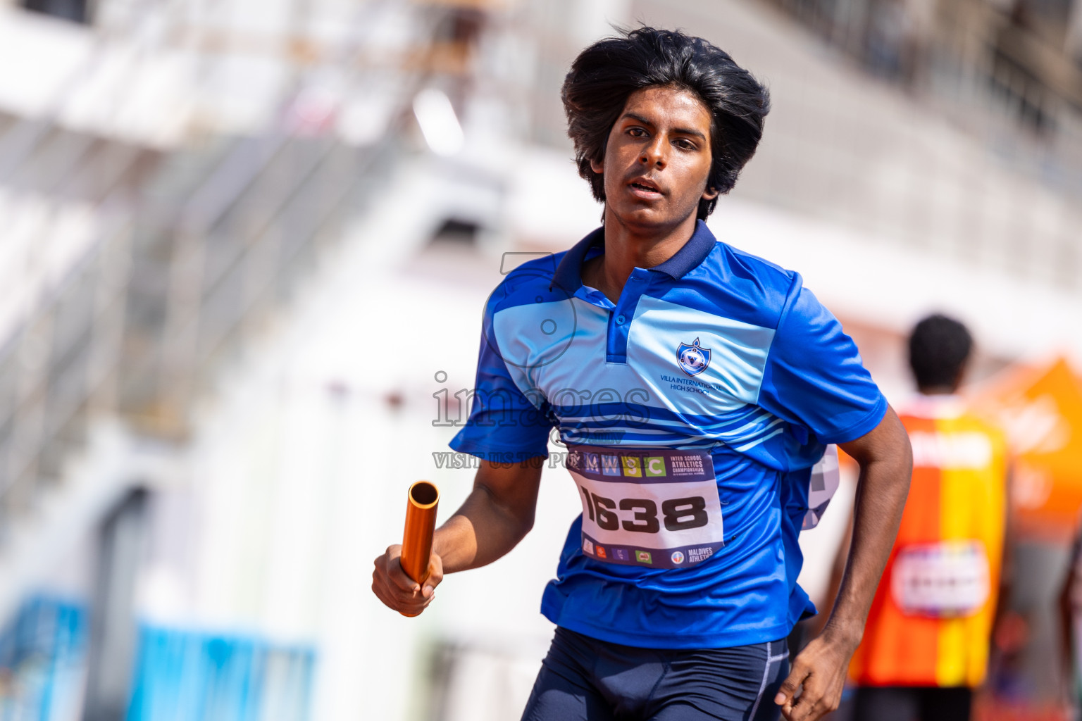 Day 6 of MWSC Interschool Athletics Championships 2024 held in Hulhumale Running Track, Hulhumale, Maldives on Thursday, 14th November 2024. Photos by: Ismail Thoriq / Images.mv