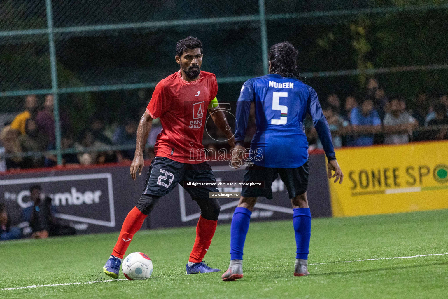 Team Fenaka vs United BML in Club Maldives Cup 2022 was held in Hulhumale', Maldives on Sunday, 9th October 2022. Photos: Ismail Thoriq / images.mv