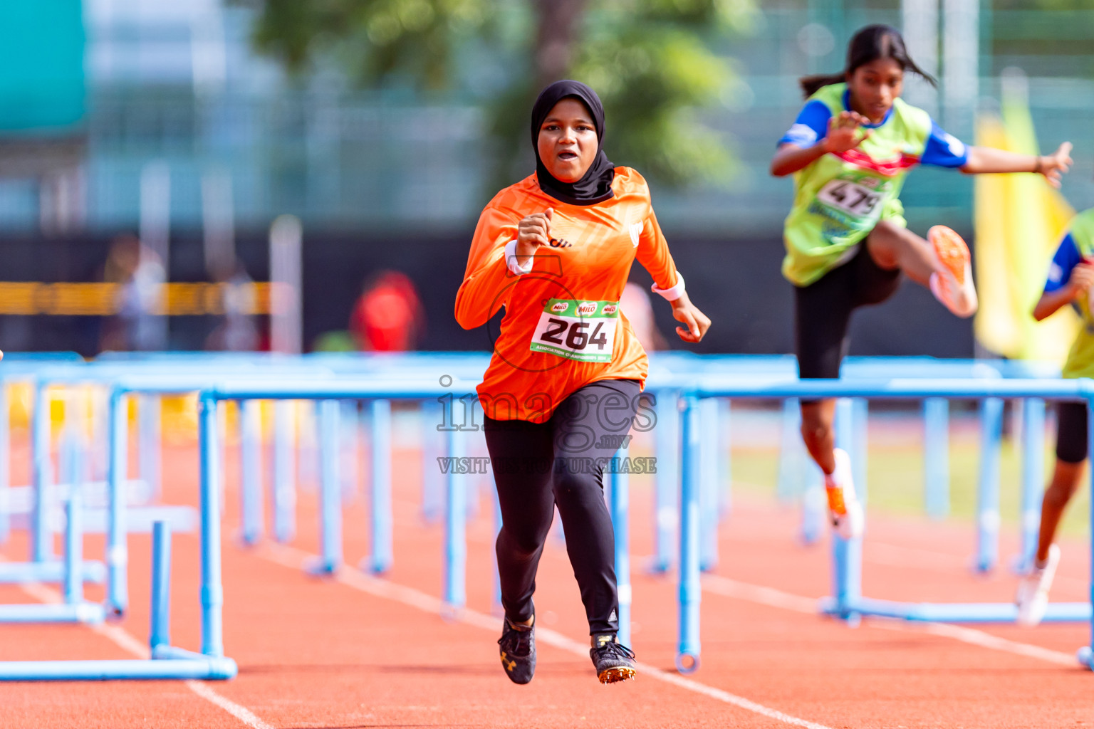 Day 2 of MILO Athletics Association Championship was held on Wednesday, 6th May 2024 in Male', Maldives. Photos: Nausham Waheed