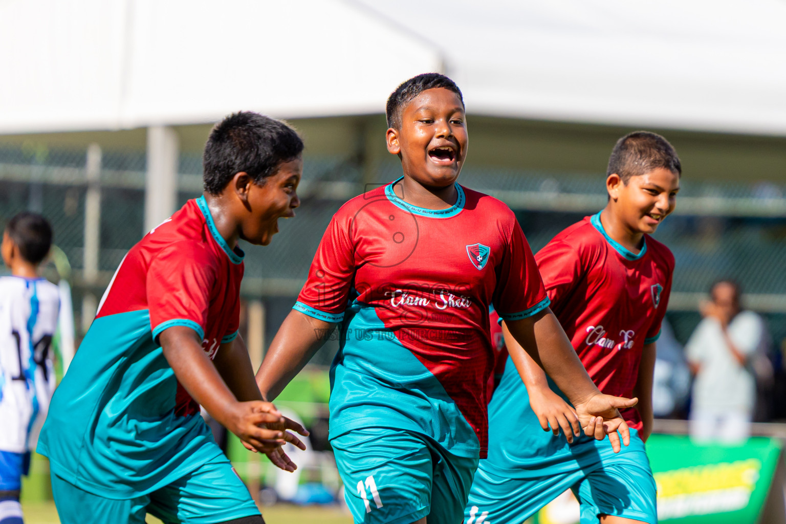 Day 1 of MILO Academy Championship 2025 (U-12) was held at Henveiru Stadium in Male', Maldives on Thursday, 1st May 2025. Photos: Nausham Waheed / images.mv