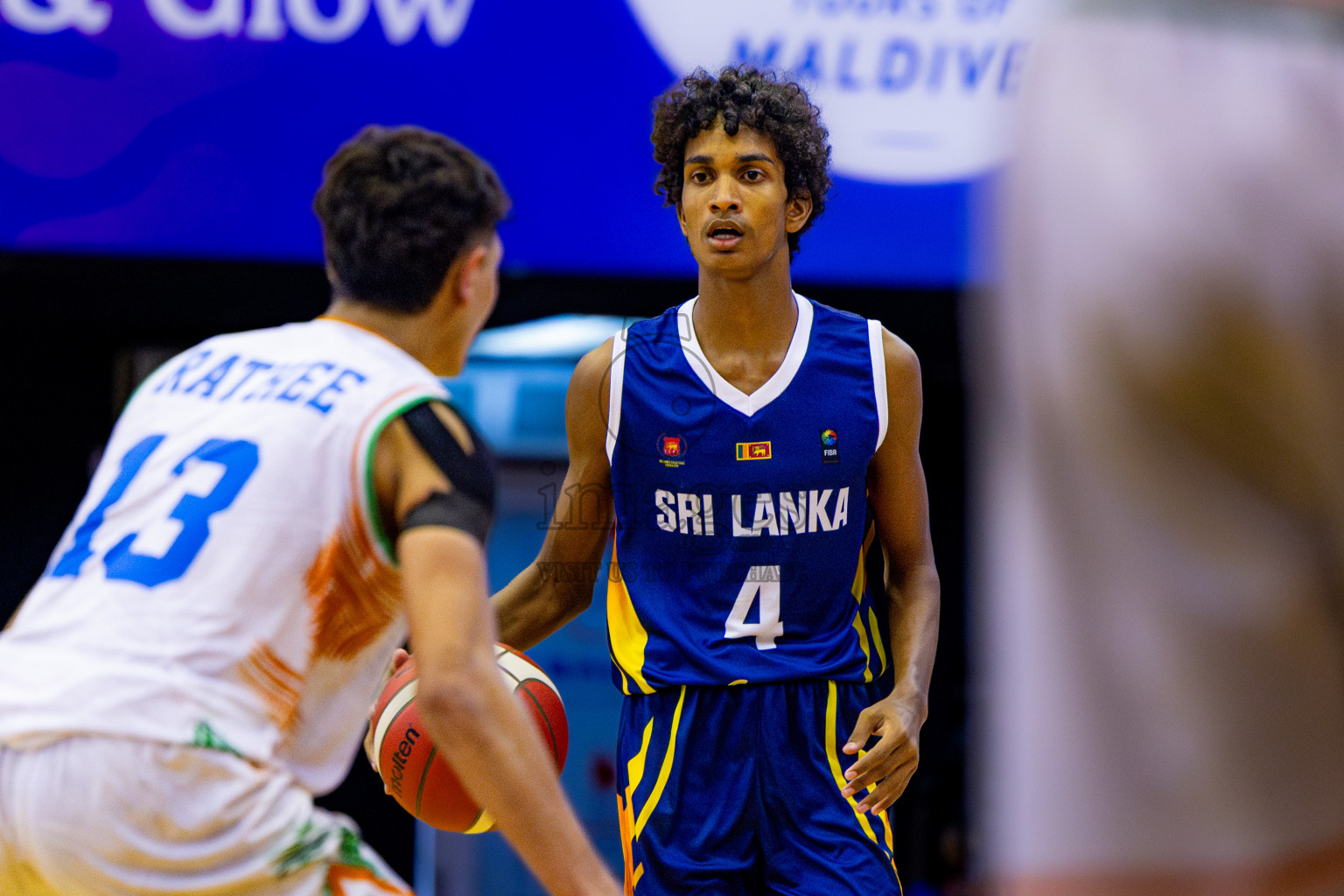 Sri Lanka vs Bangladesh in Day 3 of Under 16 Asian Cup SABA Qualifiers 2025 was held in Social Center, Male', Maldives on Saturday, 14th June 2025. Photos: Nausham Waheed / images.mv
