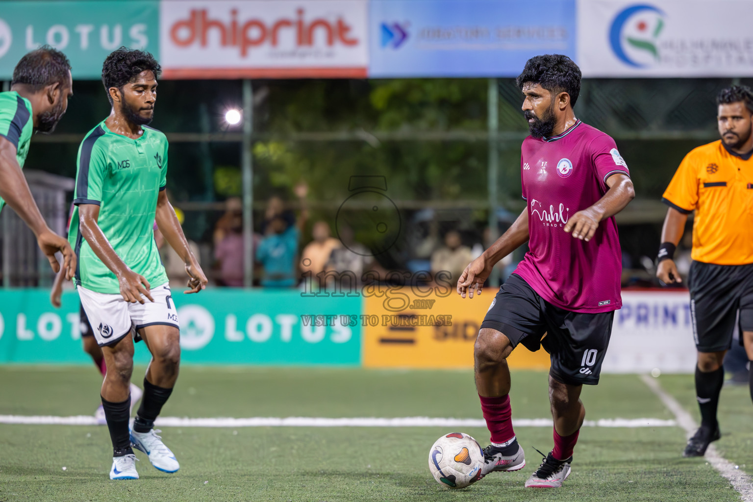 Kulhivaru Vuzaara vs HHRC in Club Maldives Classic 2024 held in Rehendi Futsal Ground, Hulhumale', Maldives on Sunday, 8th September 2024. 
Photos: Ismail Thoriq / images.mv