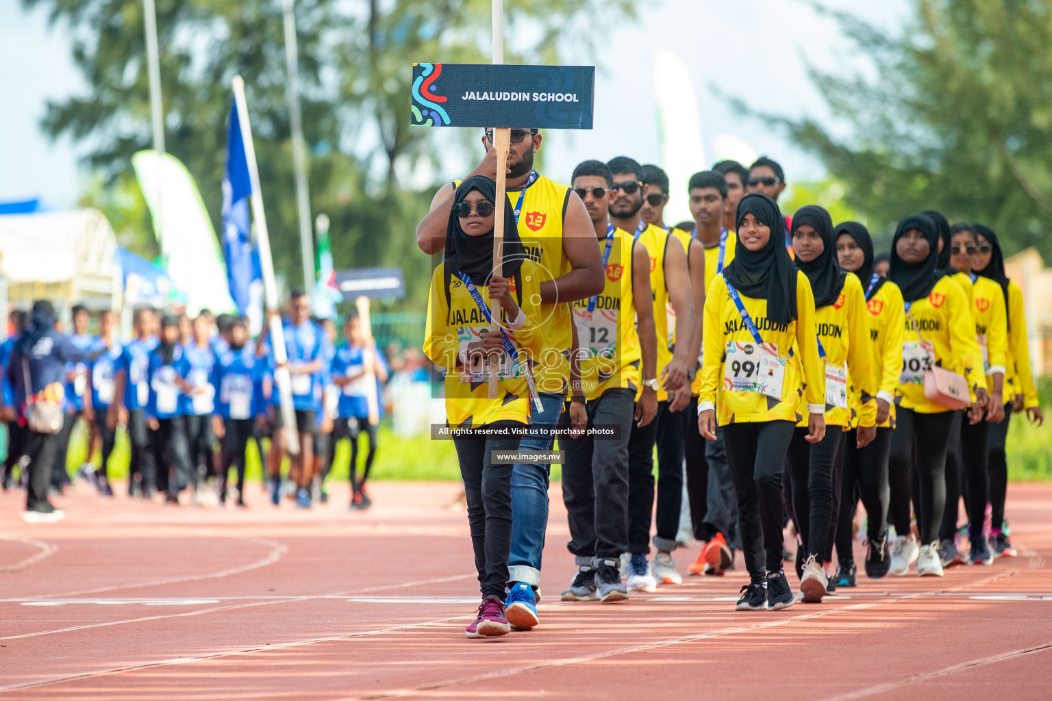 Day one of Inter School Athletics Championship 2023 was held at Hulhumale' Running Track at Hulhumale', Maldives on Saturday, 14th May 2023. Photos: Nausham Waheed / images.mv