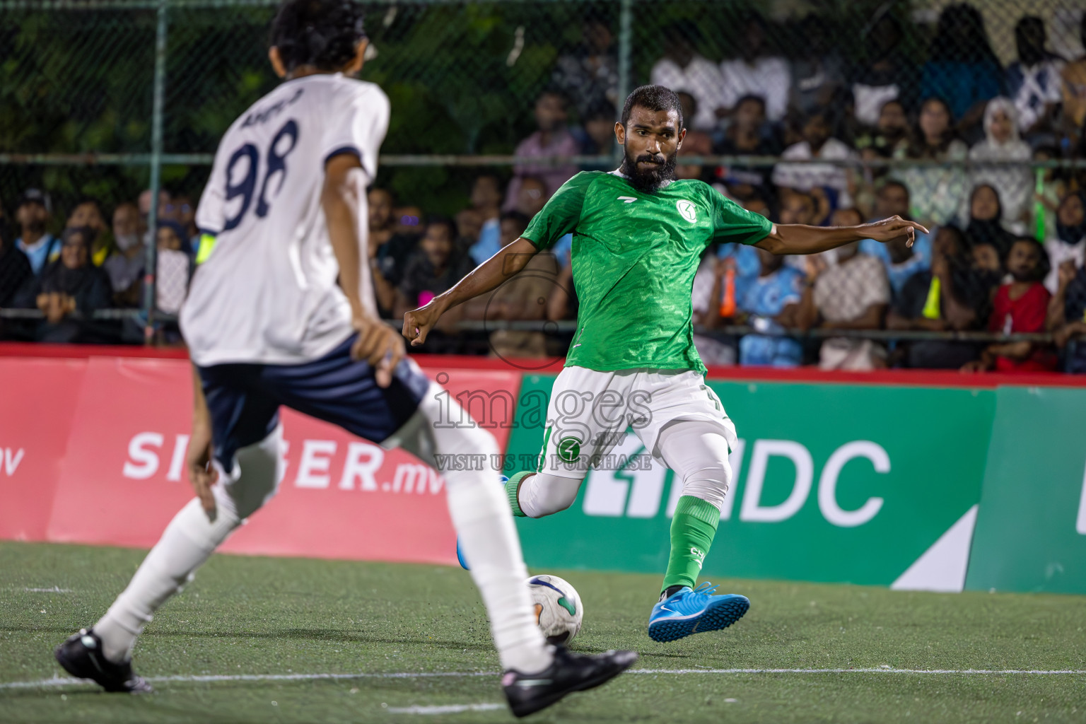 HDC vs MACL in Round of 16 of Club Maldives Cup 2024 held in Rehendi Futsal Ground, Hulhumale', Maldives on Monday, 7th October 2024. Photos: Ismail Thoriq / images.mv