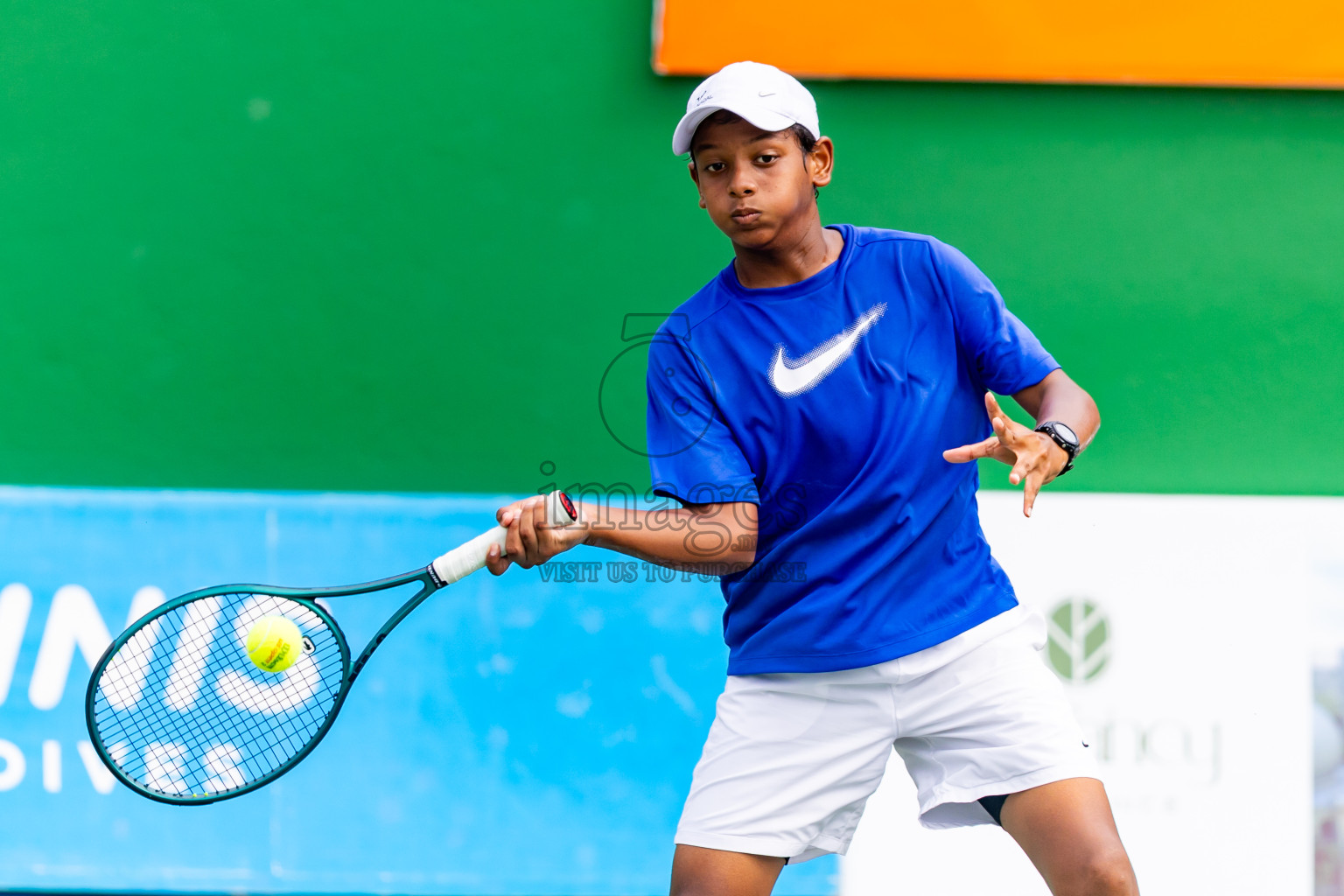 Day 5 of ATF Maldives Junior Open Tennis was held in Male' Tennis Court, Male', Maldives on Monday, 16th December 2024. Photos: Nausham Waheed/ images.mv