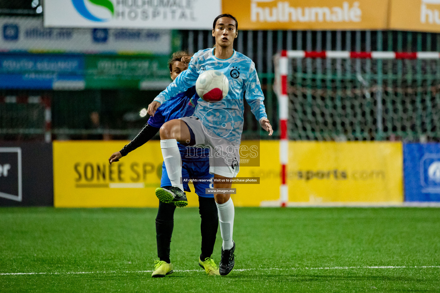 MPL vs Club MYS in Eighteen Thirty Women's Futsal Fiesta 2022 was held in Hulhumale', Maldives on Monday, 21st October 2022. Photos: Hassan Simah / images.mv