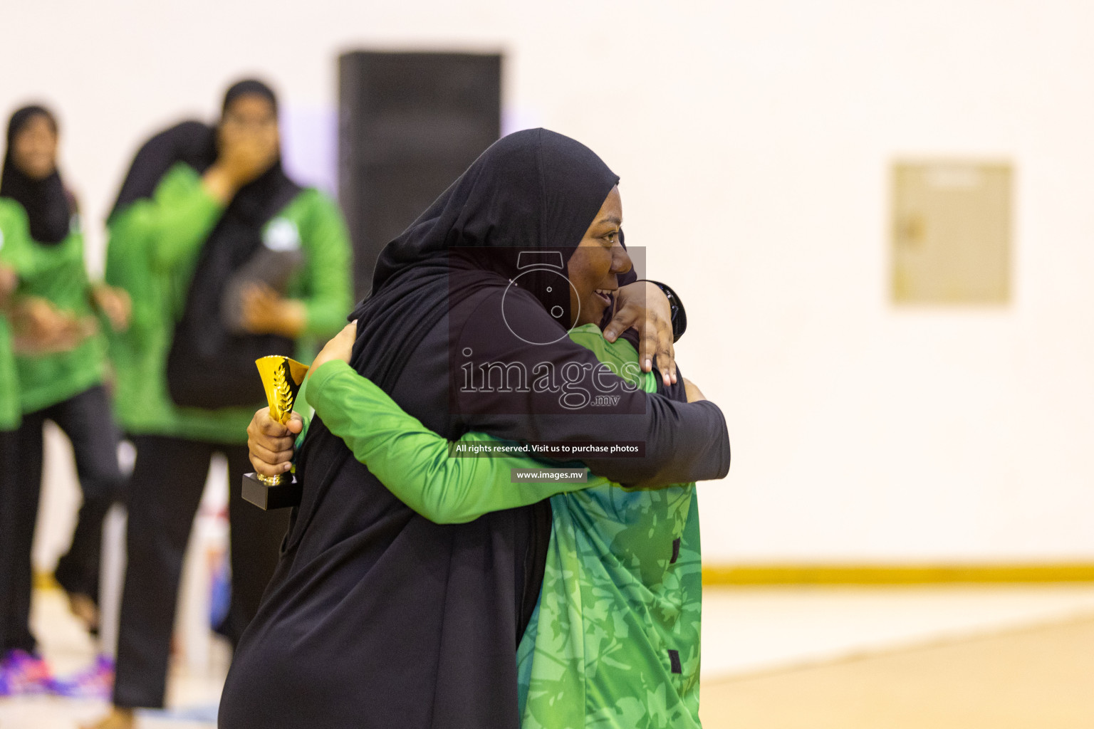 Day7 of 24th Interschool Netball Tournament 2023 was held in Social Center, Male', Maldives on 2nd November 2023. Photos: Nausham Waheed / images.mv