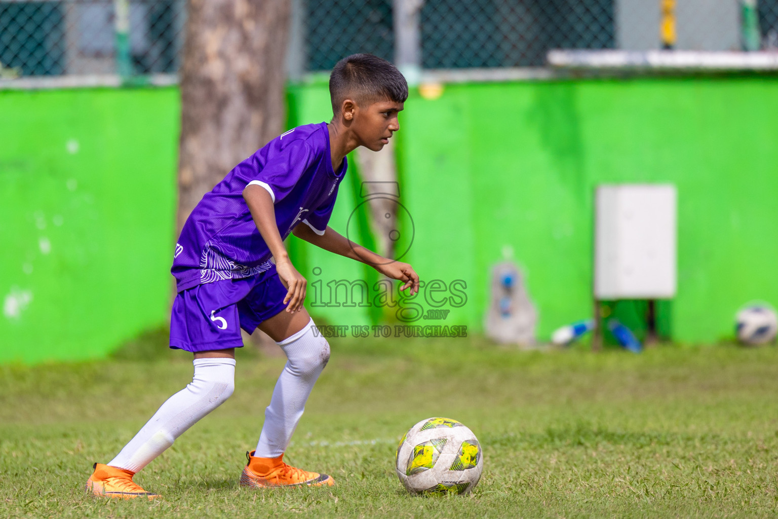 Day 1 of MILO Academy Championship 2024 - U12 was held at Henveiru Grounds in Male', Maldives on Thursday, 4th July 2024. Photos: Shuu Abdul Sattar / images.mv