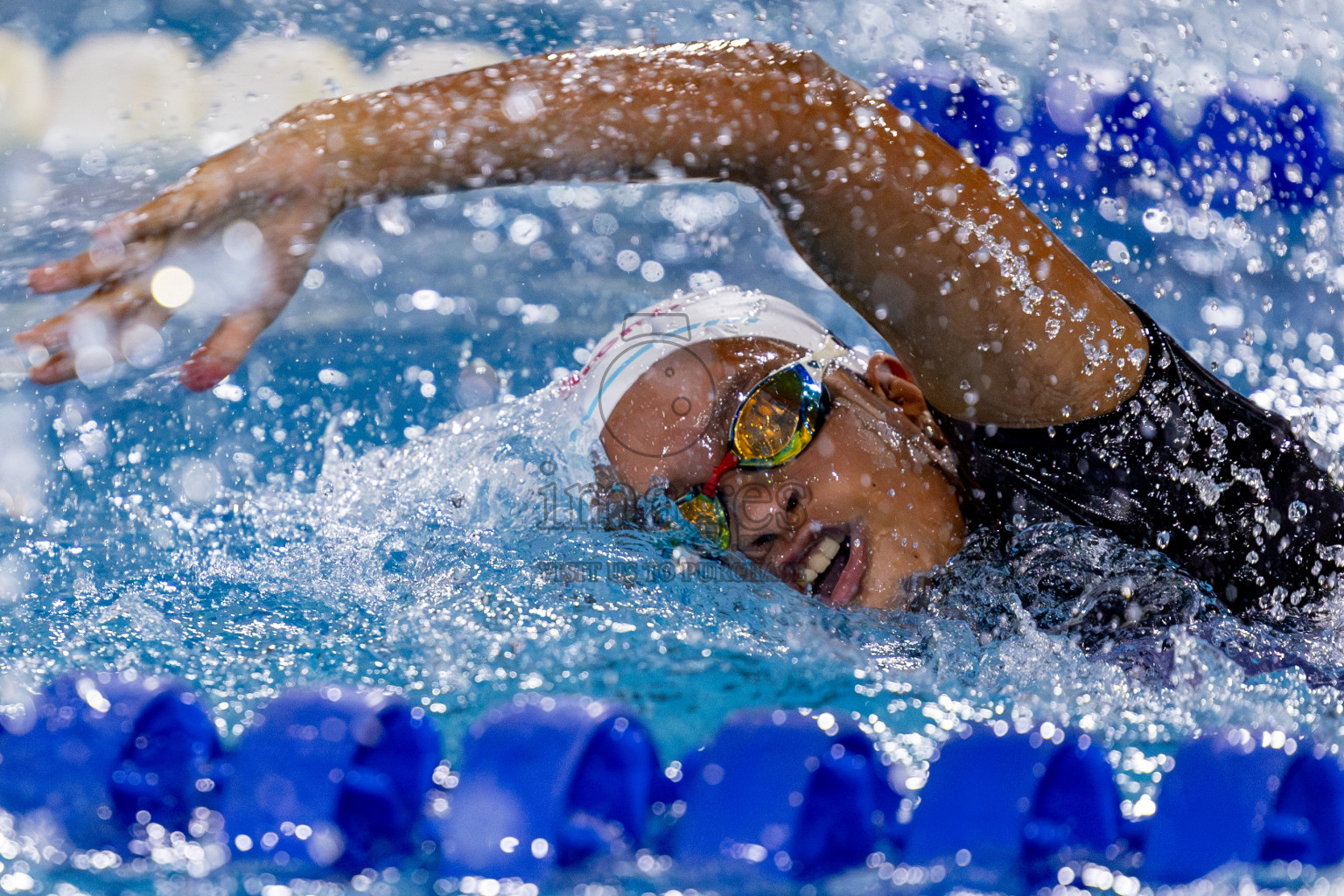 Day 4 of 20th Inter-school Swimming Competition 2024 held in Hulhumale', Maldives on Tuesday, 15th October 2024. Photos: Nausham Waheed / images.mv