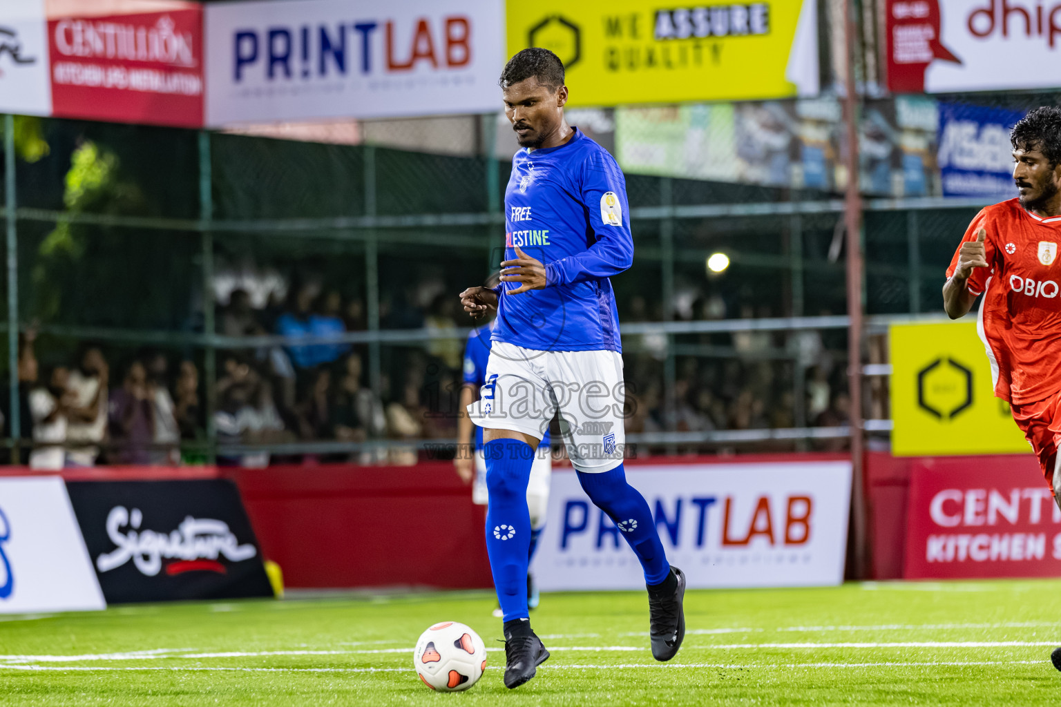 Team Naivaadhoo vs Club Combination in Day 1 of Kings Cup of Club Maldives Cup 2025 held in Rehendi Futsal Ground, Hulhumale', Maldives on Saturday, 30th August 2025. Photos: Areef / images.mv
