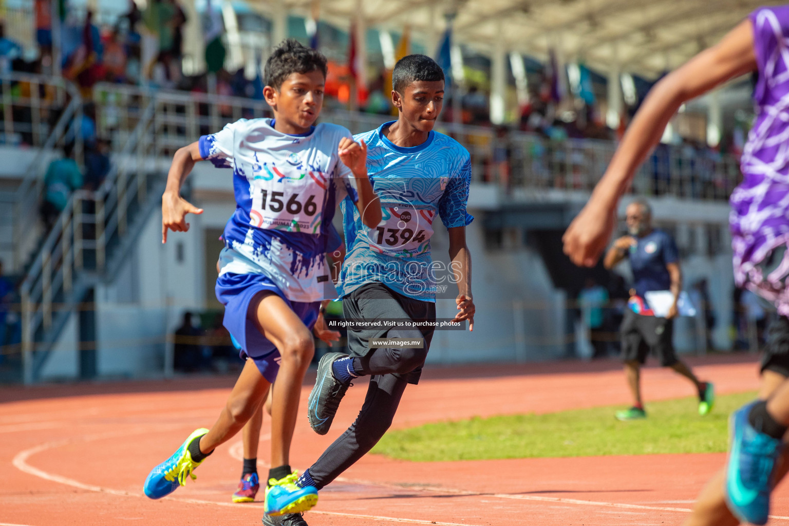 Day three of Inter School Athletics Championship 2023 was held at Hulhumale' Running Track at Hulhumale', Maldives on Tuesday, 16th May 2023. Photos: Nausham Waheed / images.mv