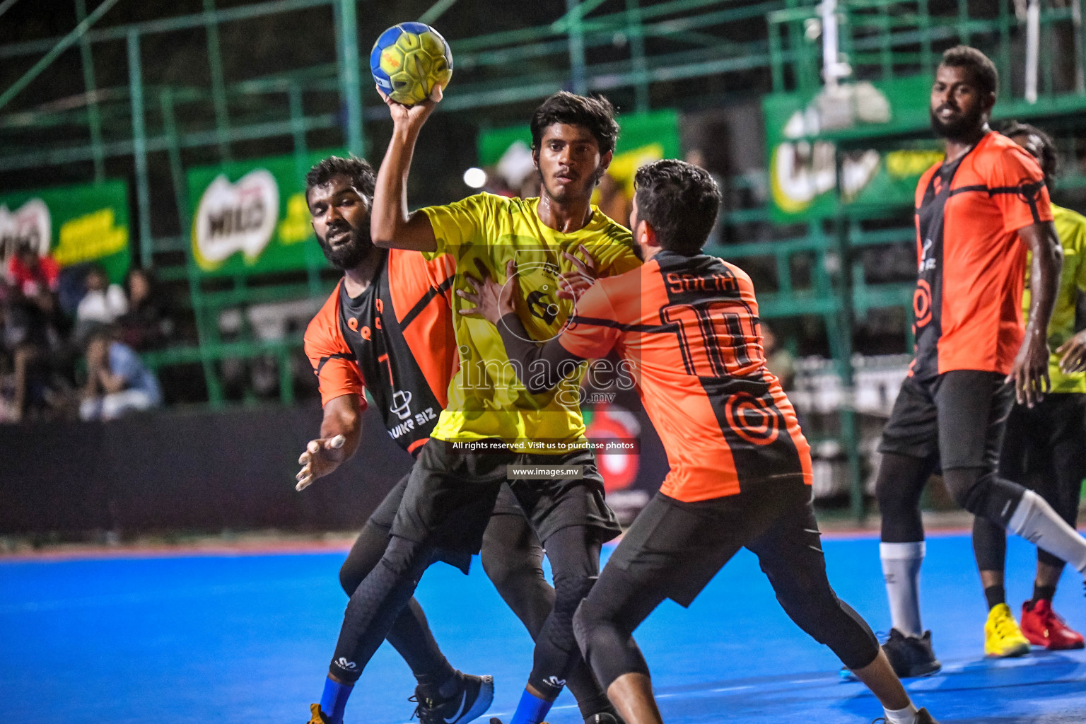 Milo 5th Handball Maldives Championship 2022 Day 15 held in Male', Maldives on 1st July2022 Photos By: Nausham Waheed /images.mv