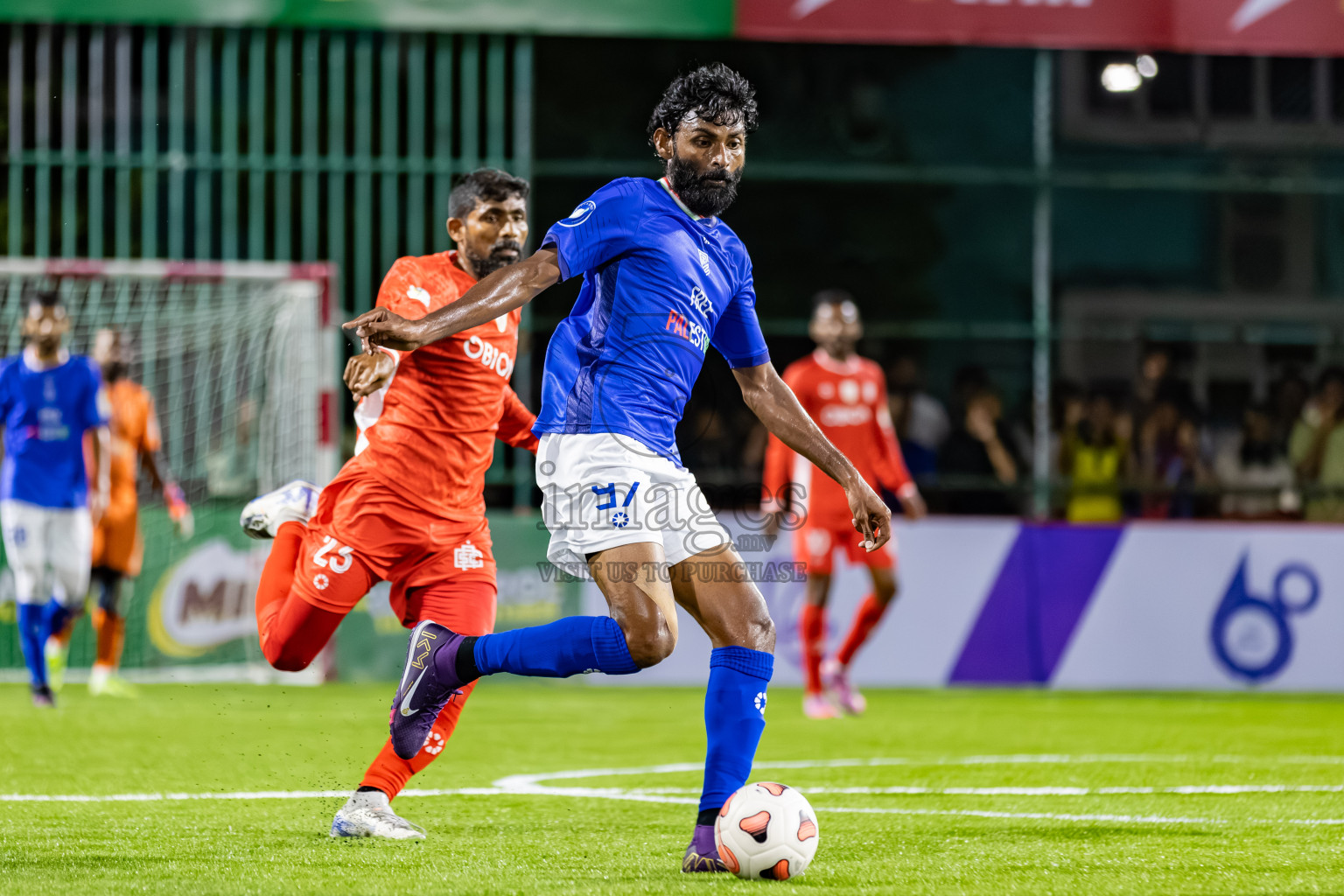 Team Naivaadhoo vs Club Combination in Day 1 of Kings Cup of Club Maldives Cup 2025 held in Rehendi Futsal Ground, Hulhumale', Maldives on Saturday, 30th August 2025. Photos: Areef / images.mv