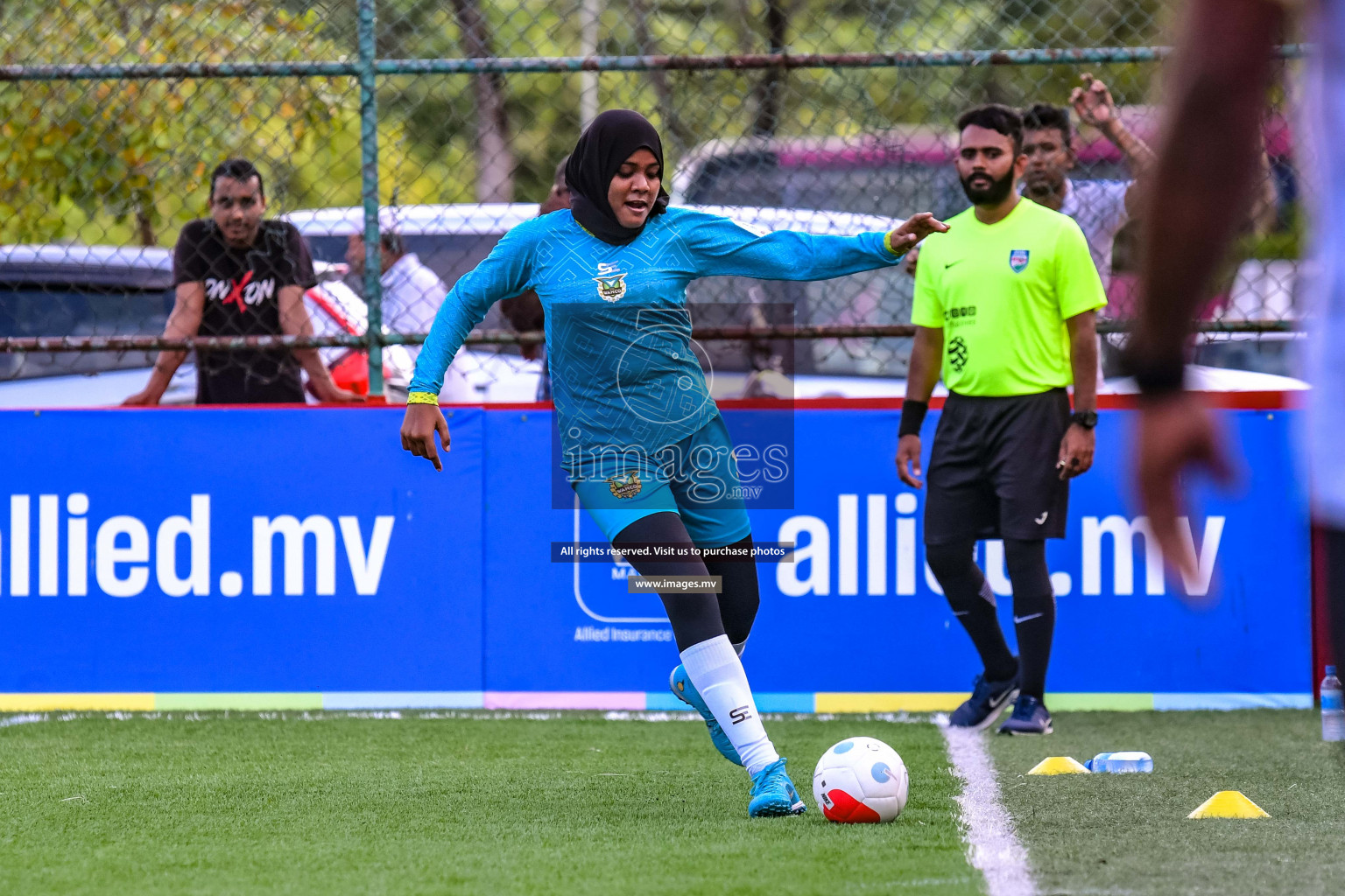 WAMCO vs Club MYS in Eighteen Thirty Women's Futsal Fiesta 2022 was held in Hulhumale', Maldives on Wednesday, 12th October 2022. Photos: Nausham Waheed / images.mv