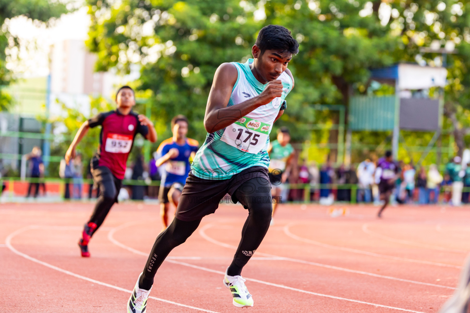 Day 1 of Inter-school Athletics Championship 2025 held in Ekuveni Synthetic Track, Male', Maldives on Monday, 06th October 2025. Photos by: Nausham Waheed / Images.mv