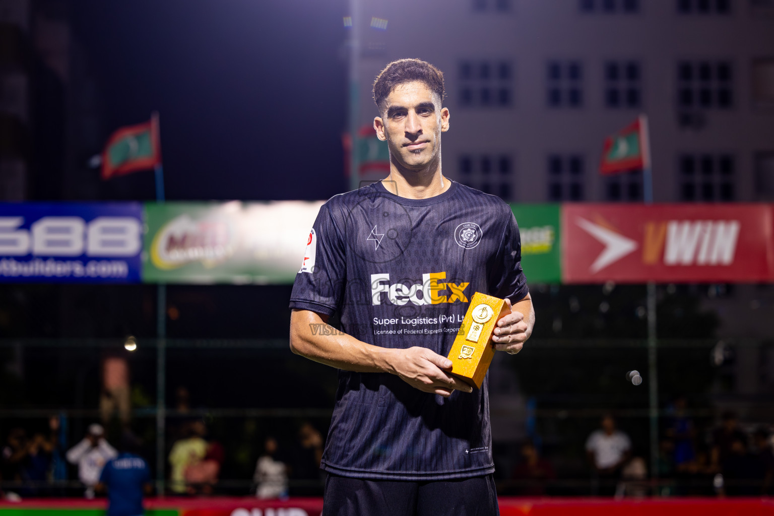 TTS vs GRC in Day 3 of Club Maldives Cup 2025 was held in Rehendi Futsal Ground, Hulhumale', Maldives on Tuesday, 30th September 2025. Photos: Nausham Waheed / images.mv