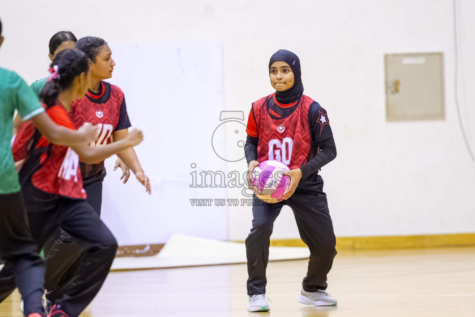 Day 13 of 26th Inter-School Netball Tournament 2025 was held in Social Center Indoor Hall on Saturday, 1st November 2025. Photos: Ismail Thoriq / images.mv