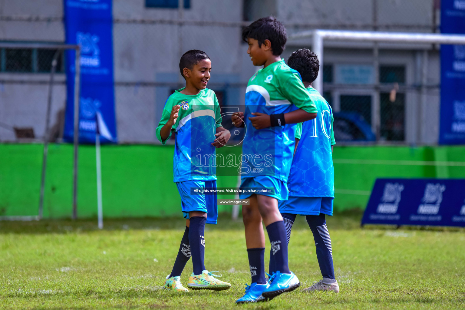 Day 1 of Milo Kids Football Fiesta 2022 was held in Male', Maldives on 19th October 2022. Photos: Nausham Waheed/ images.mv