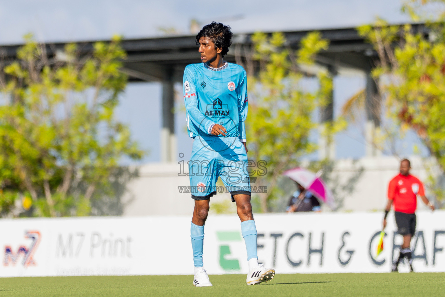 Final Match Irumathi Sports VS Velaa Sports Club in Day 9 of Eydhafushi Cup 2025 held in Eydhafushi Football Stadium at B. Eydhafushi, Maldives on Monday, 15th September 2025. Photos: Arif Rasheed / images.mv