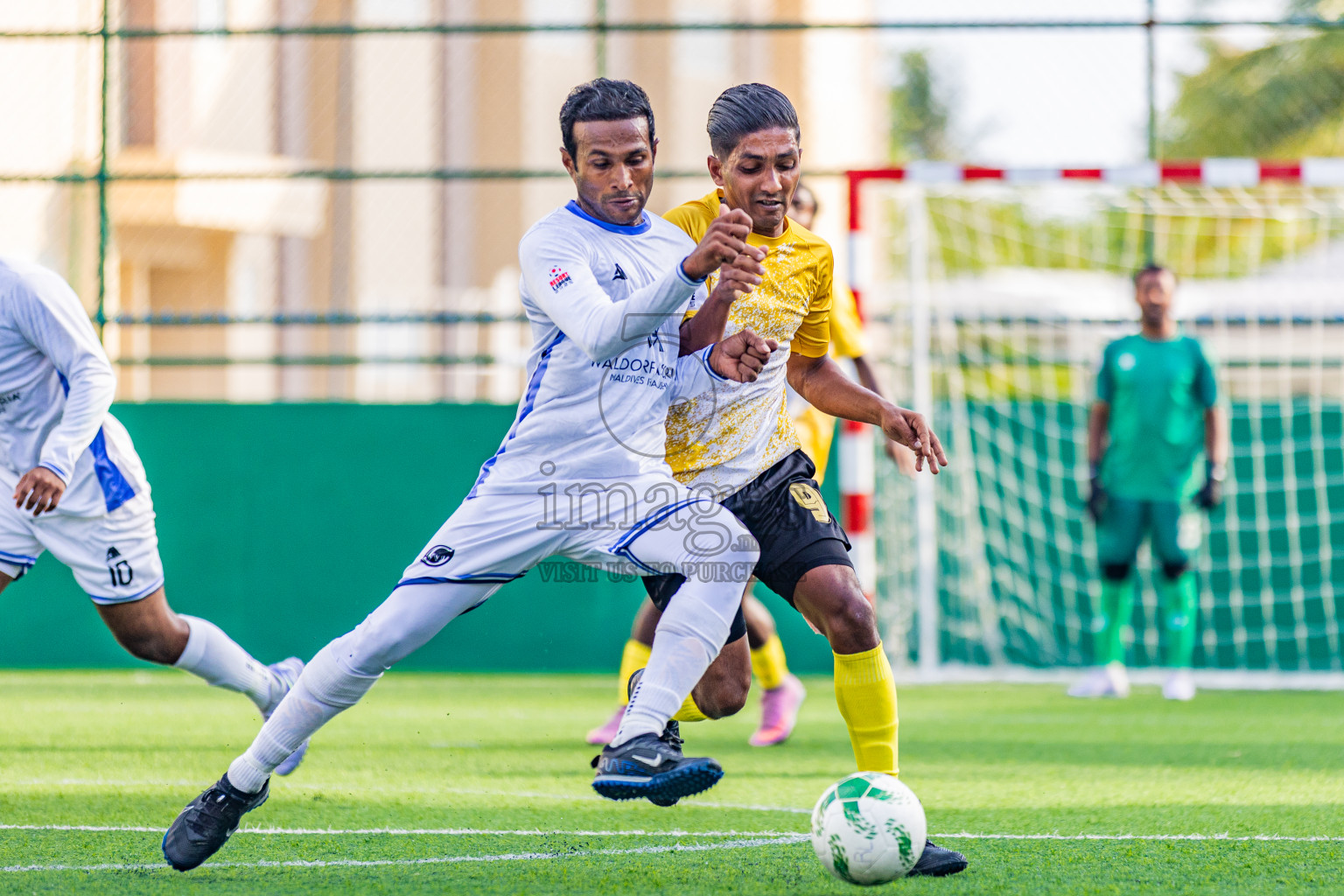 Waldorf Astoria vs Jumeirah Olhaheli in Resort Super League 2025 was held on Sunday, 26th October 2025 in Crossroads's Maldives, Photos: Areef Adam / images.mv