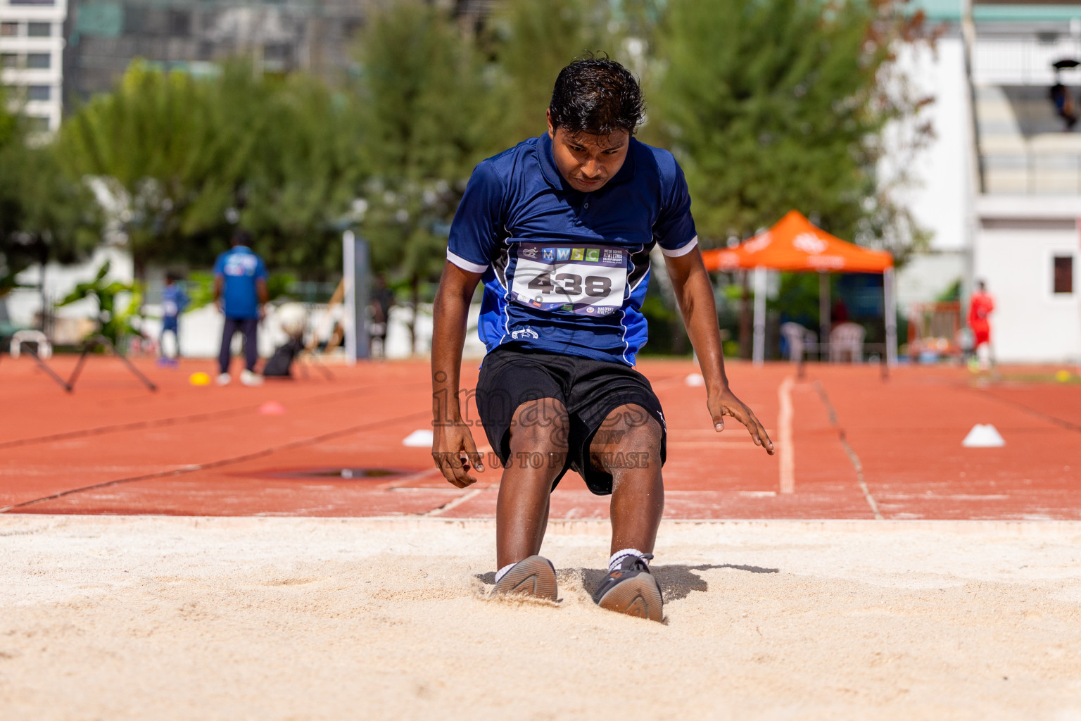 Day 2 of MWSC Interschool Athletics Championships 2024 held in Hulhumale Running Track, Hulhumale, Maldives on Sunday, 10th November 2024. 
Photos by:  Hassan Simah / Images.mv