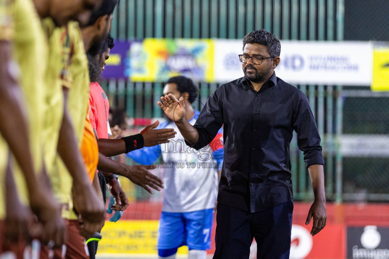 N Kendhikulhudhoo vs N Holhudhoo in Day 18 of Golden Futsal Challenge 2024 was held on Thursday, 1st February 2024, in Hulhumale', Maldives Photos: Nausham Waheed, / images.mv