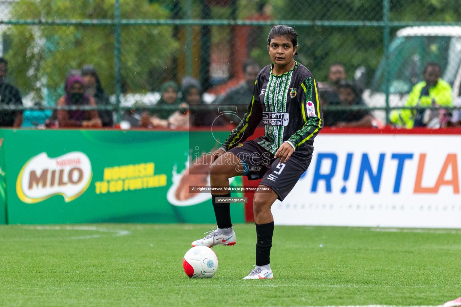 WAMCO vs Team Fenaka in Eighteen Thirty Women's Futsal Fiesta 2022 was held in Hulhumale', Maldives on Friday, 14th October 2022. Photos: Hassan Simah / images.mv