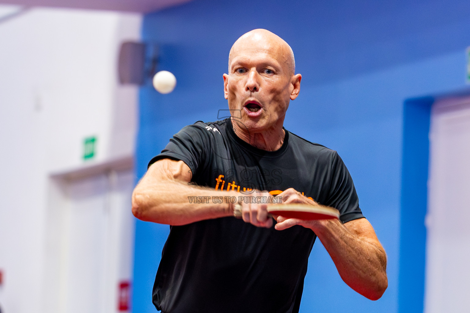 Day 3 of 1st Thoddoo Masters Table Tennis Tournament was held on Saturday, 23rd August 2025 in AA Thoddoo, Maldives. Photos: Nausham Waheed / images.mv