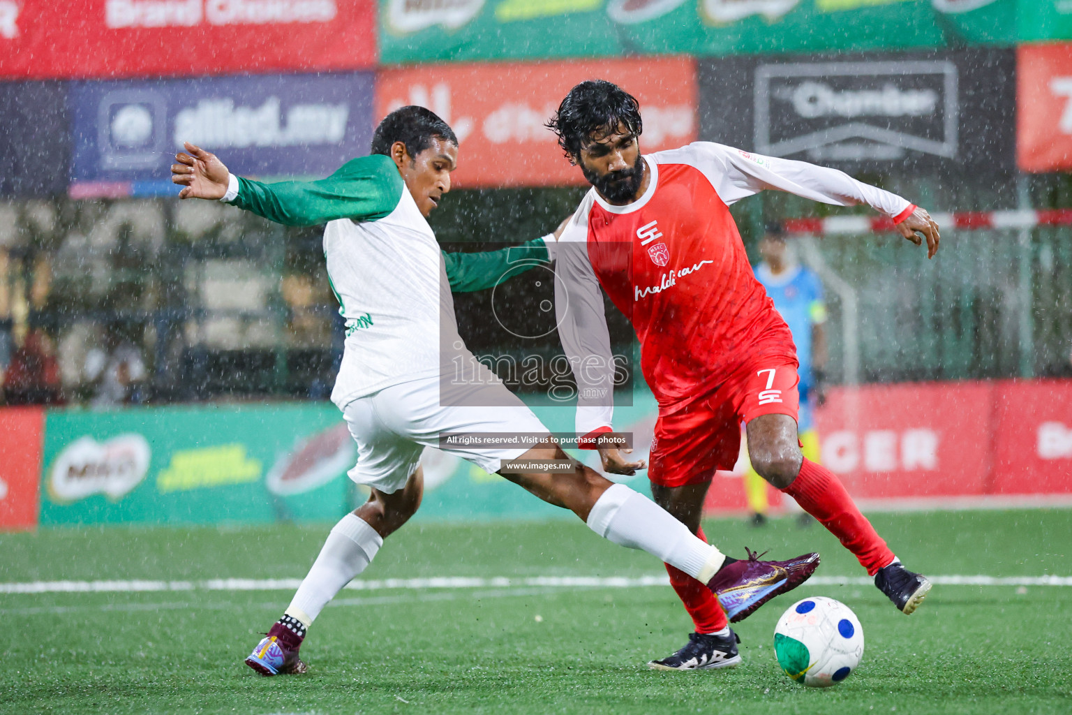 Maldivian vs Baros Maldives in Club Maldives Cup 2023 held in Hulhumale, Maldives, on Thursday, 20th July 2023 Photos: Nausham waheed / images.mv