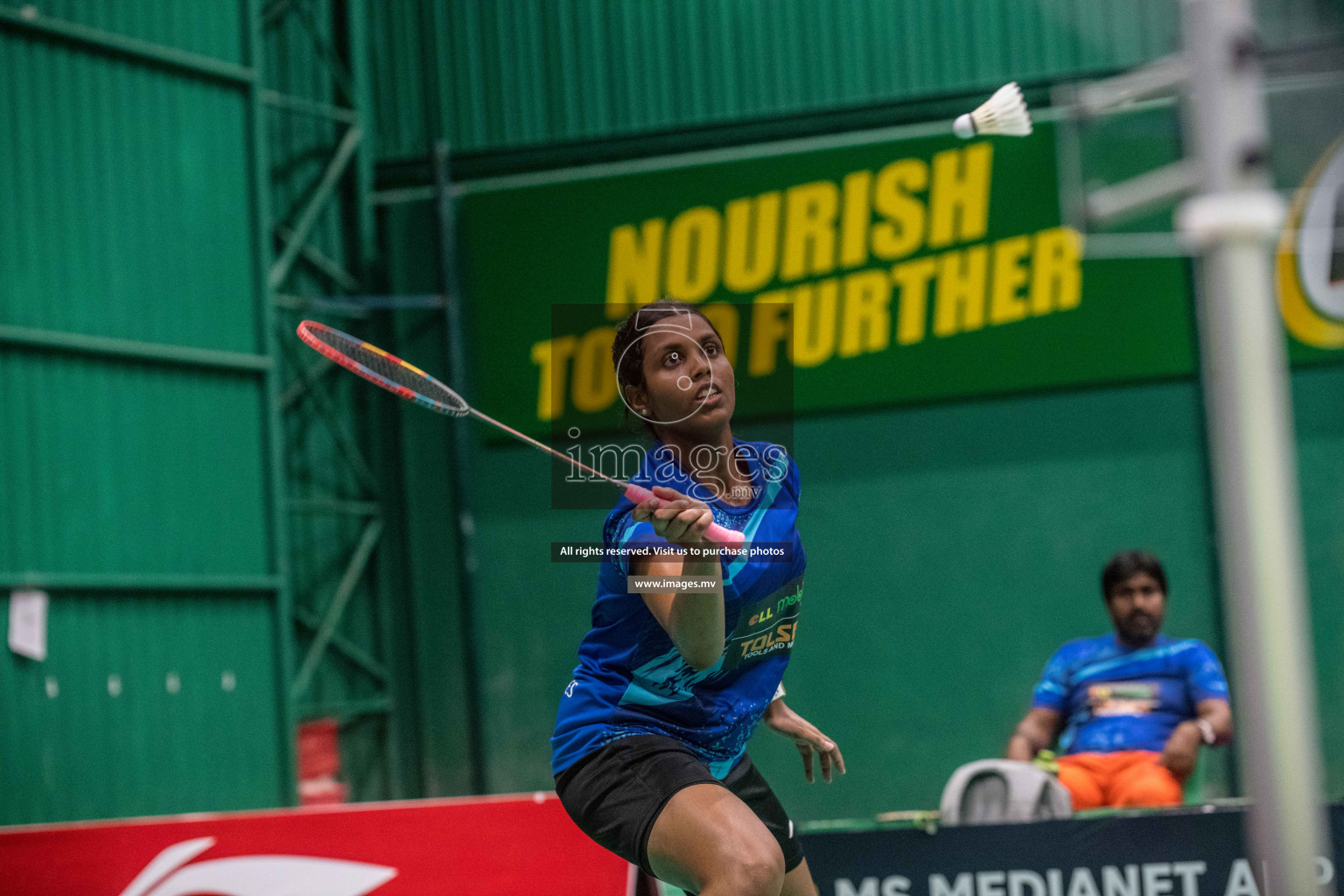 Final of Badminton association mixed group championship 2021 held in Male', Maldives Photos by Nausham Waheed