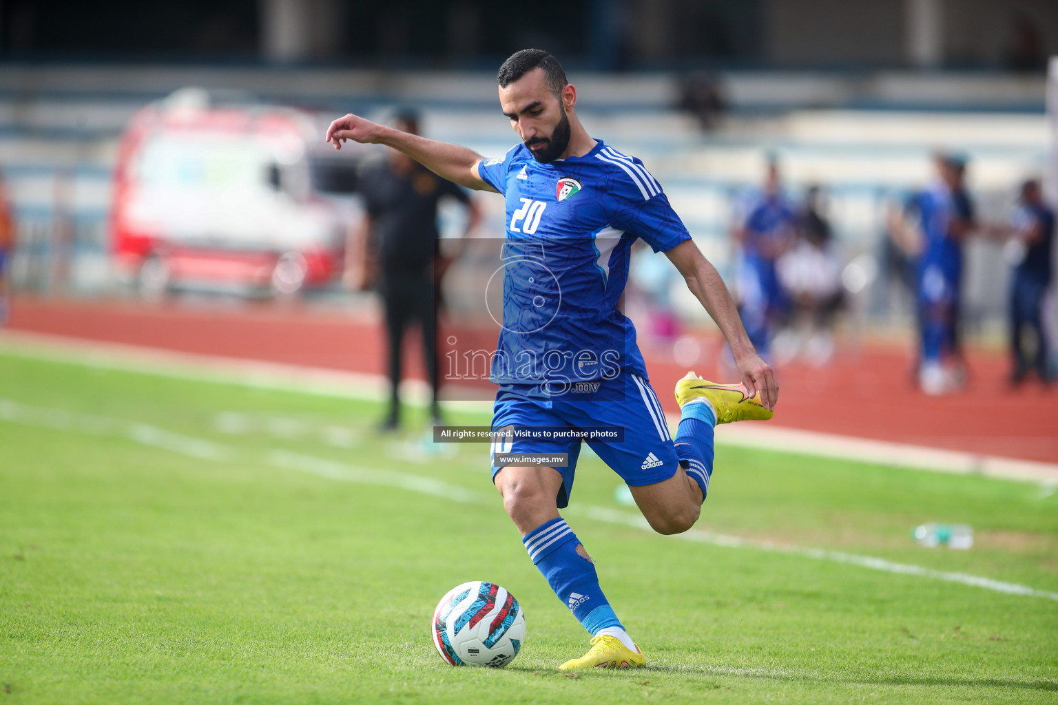 Pakistan vs Kuwait in SAFF Championship 2023 held in Sree Kanteerava Stadium, Bengaluru, India, on Saturday, 24th June 2023. Photos: Nausham Waheed, Hassan Simah / images.mv