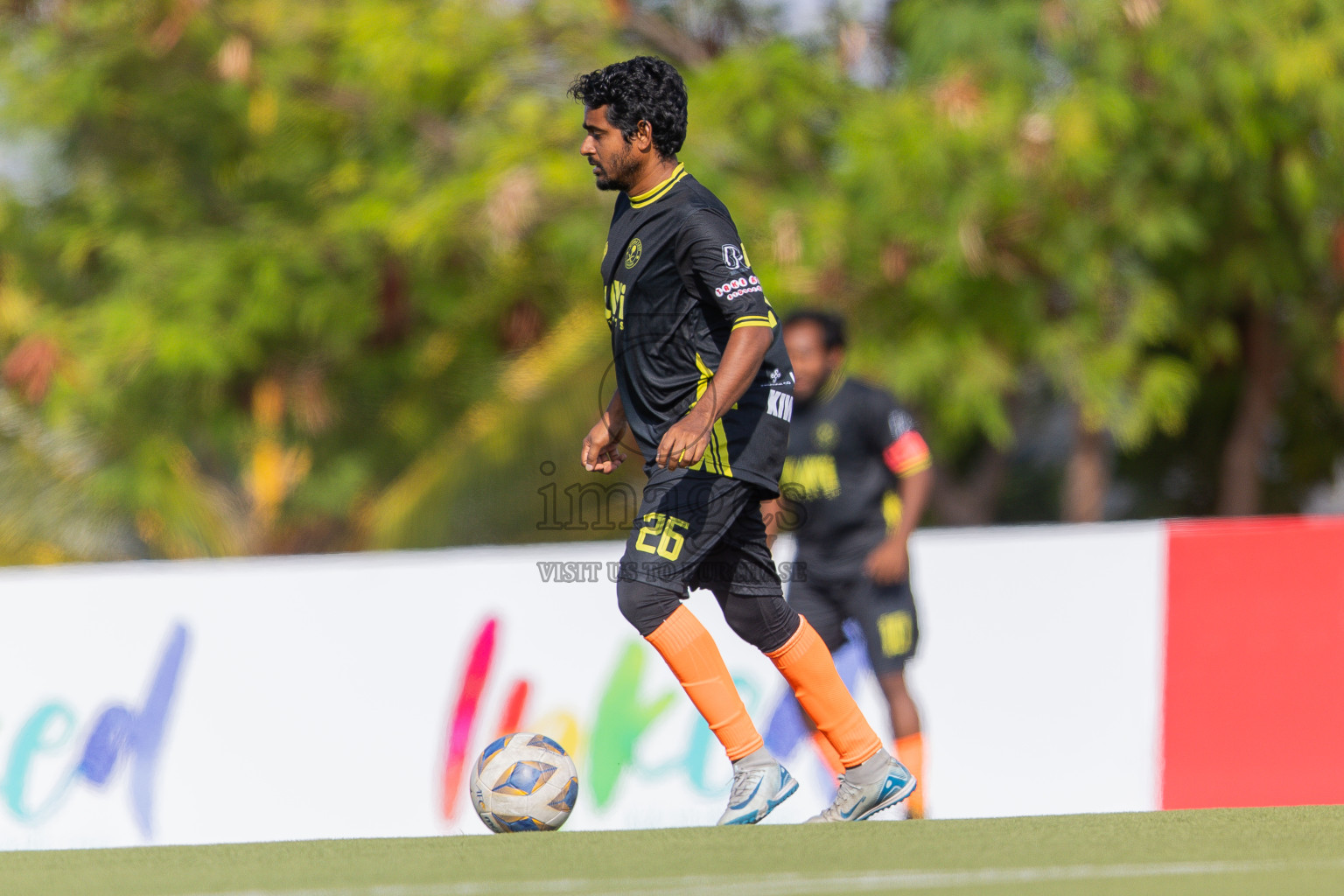 Irumathi FC VS Middle East in Day 5 of Eydhafushi Cup 2025 held in Eydhafushi Football Stadium at B. Eydhafushi, Maldives on Tuesday, 9th September 2025. Photos: Arif Rasheed / images.mv