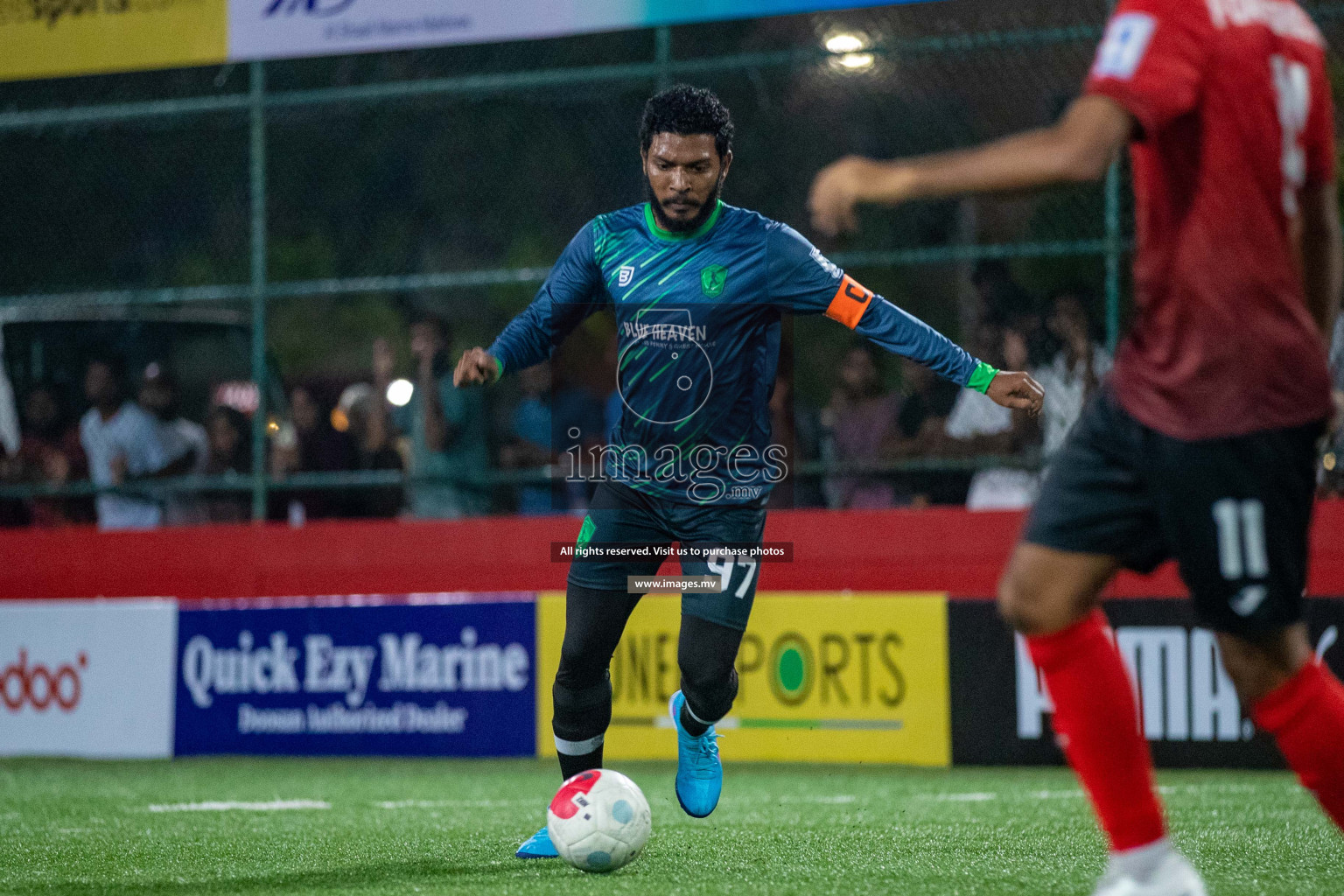 Sh. Foakaidhoo vs Sh. Feevah in Day 2 of Golden Futsal Challenge 2023 on 06 February 2023 in Hulhumale, Male, Maldives