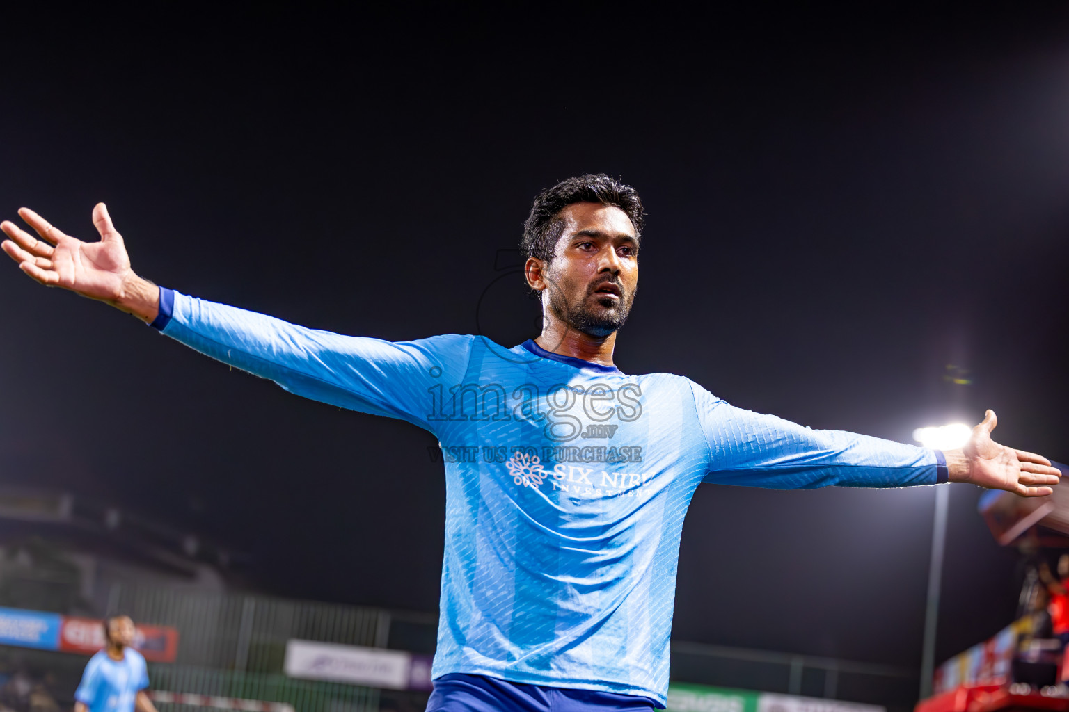 M Dhiggaru vs M Muli in Meemu Atoll Finals in Day 25 of Golden Futsal Challenge 2025 was held on Wednesday , 28th January 2025, in Hulhumale', Maldives. Photos: Ismail Thoriq / images.mv
