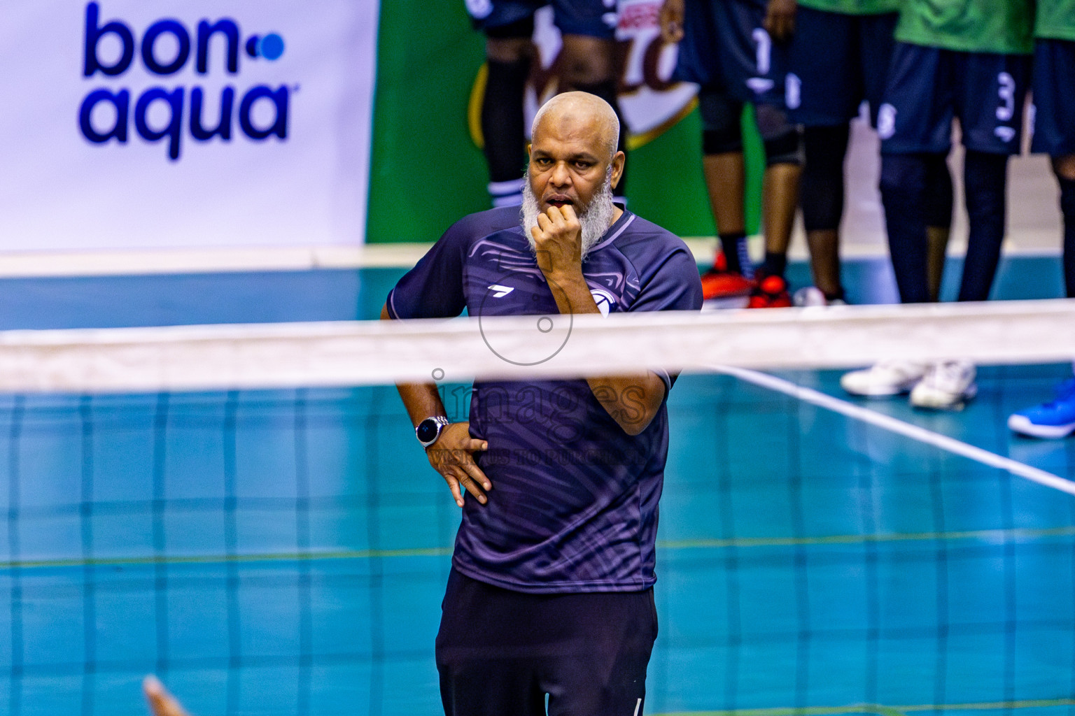 Day 2 of MILO VAM Cup 2024 Men's Division was held in Social Center Indoor Hall on Tuesday, 29th October 2024. Photos: Nausham Waheed / images.mv