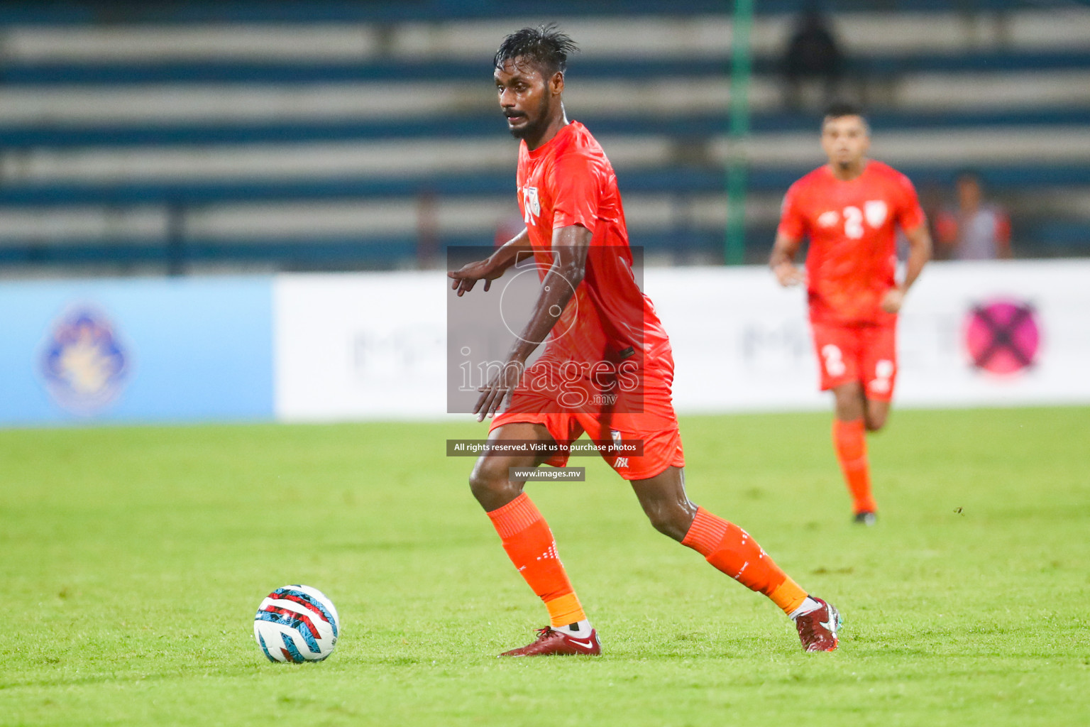 Nepal vs India in SAFF Championship 2023 held in Sree Kanteerava Stadium, Bengaluru, India, on Saturday, 24th June 2023. Photos: Hassan Simah / images.mv