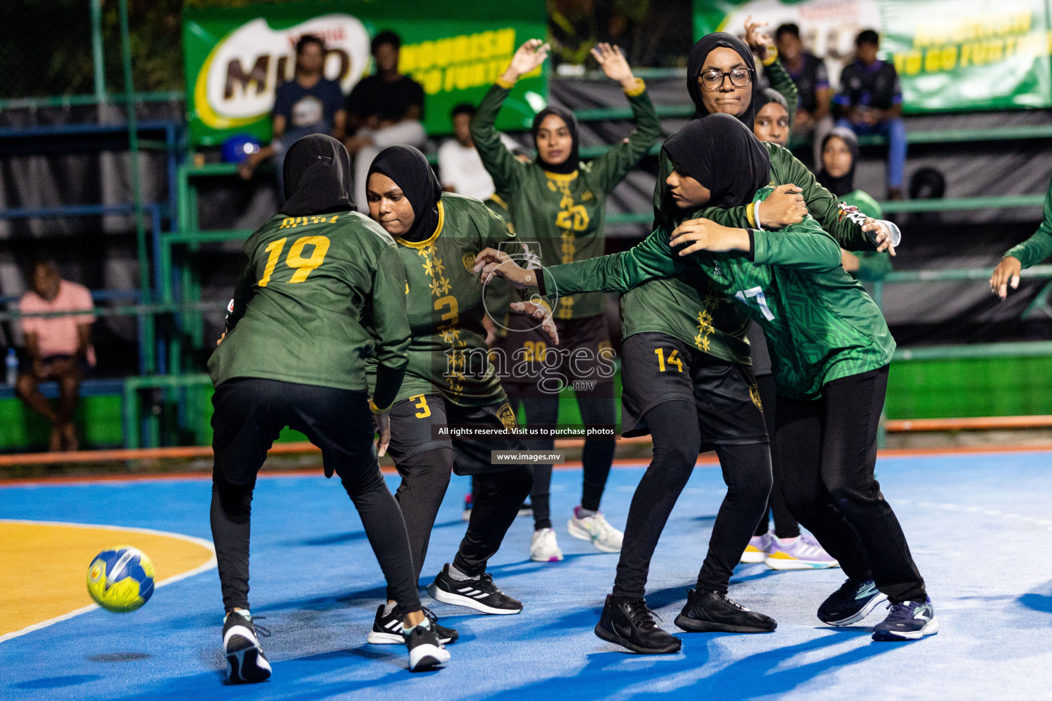 Day 10 of 6th MILO Handball Maldives Championship 2023, held in Handball ground, Male', Maldives on 29th May 2023 Photos: Shuu Abdul Sattar/ Images.mv