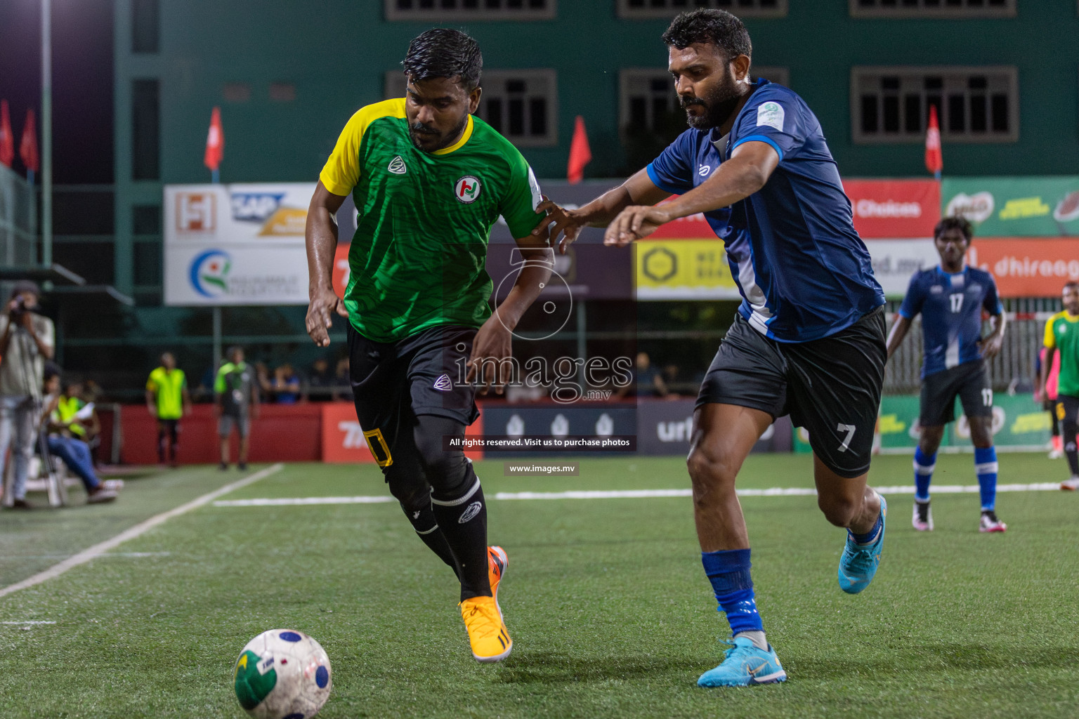 Khaarijee vs Health RC in Club Maldives Cup Classic 2023 held in Hulhumale, Maldives, on Friday, 28th July 2023 Photos: Mohamed Mahfooz Moosa/ images.mv