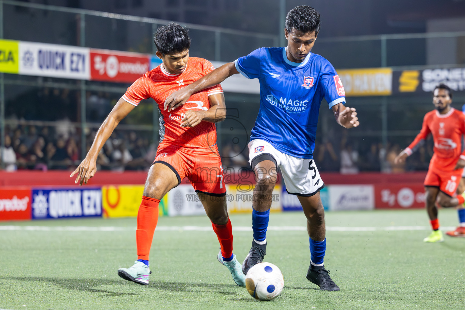 HA Filladhoo vs HA Hoarafushi in Day 5 of Golden Futsal Challenge 2025 on Thursday, 9th January 2025, in Hulhumale', Maldives
Photos: Ismail Thoriq / images.mv