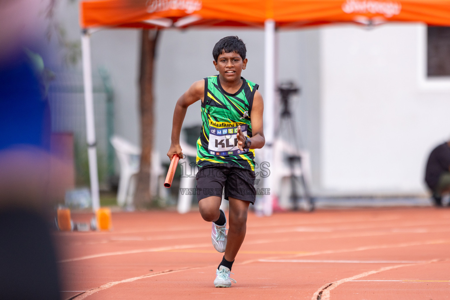 Day 5 of MWSC Interschool Athletics Championships 2024 held in Hulhumale Running Track, Hulhumale, Maldives on Wednesday, 13th November 2024. Photos by: Raif Yoosuf / Images.mv