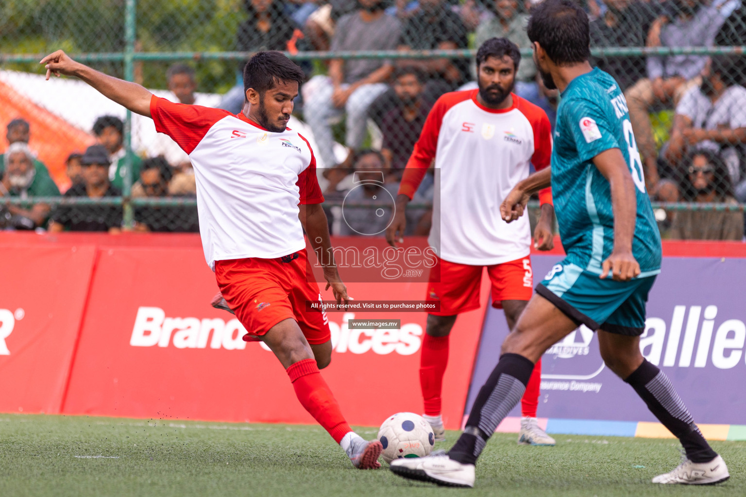 Team Fenaka vs Crossroads Maldives in Club Maldives Cup 2023 held in Hulhumale, Maldives, on Sunday, 30th July 2023
Photos: Ismail Thoriq / images.mv