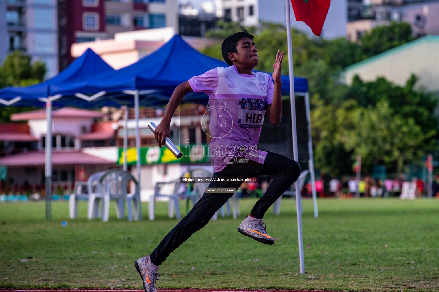 Day 3 of Inter-School Athletics Championship held in Male', Maldives on 25th May 2022. Photos by: Nausham Waheed / images.mv